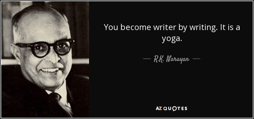 scriptbreak_'s tweet image. #india #indian #scriptwriter #writers #scriptbreak #rknarayan