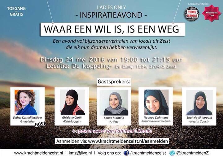 Vanavond is het zover! @eskornalijn gaat de avond presenteren in @WSP_Koppeling Is Zeist er klaar voor? #ladiesonly