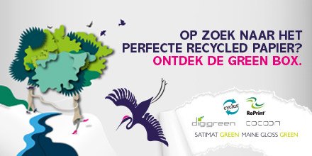 “<a href="/Antalis_NL/">Antalis Nederland</a>: Interesse in de groene papiersoorten van Antalis? Vraag de Green Box aan! Just ask Antalis ” JA graag!