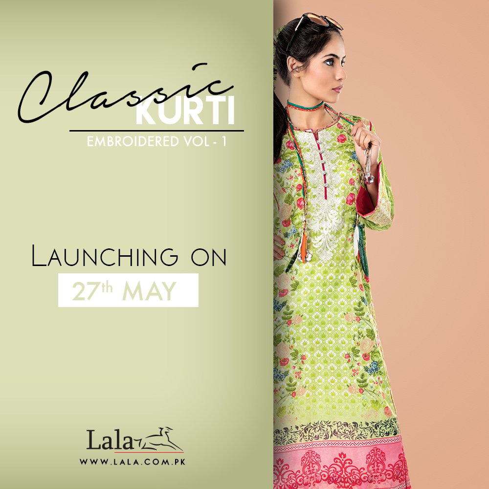 Lalatextiles's tweet photo. #Lala #CLassic #Kurti #Emb Launching on 27-05-2016
Shop Online: https://t.co/v4k2unJIwi https://t.co/3IsxJjuqy8