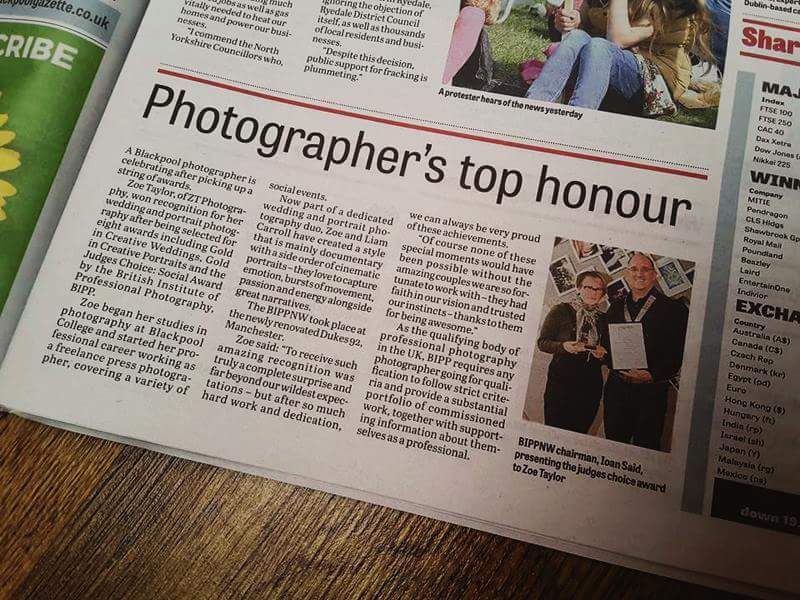 Read all about it! Blackpool photographer’s top honour <a href="/TheBipp_NW/">The BIPP - NW Region</a> <a href="/The_Gazette/">Blackpool Gazette</a>  blackpoolgazette.co.uk/news/business/…