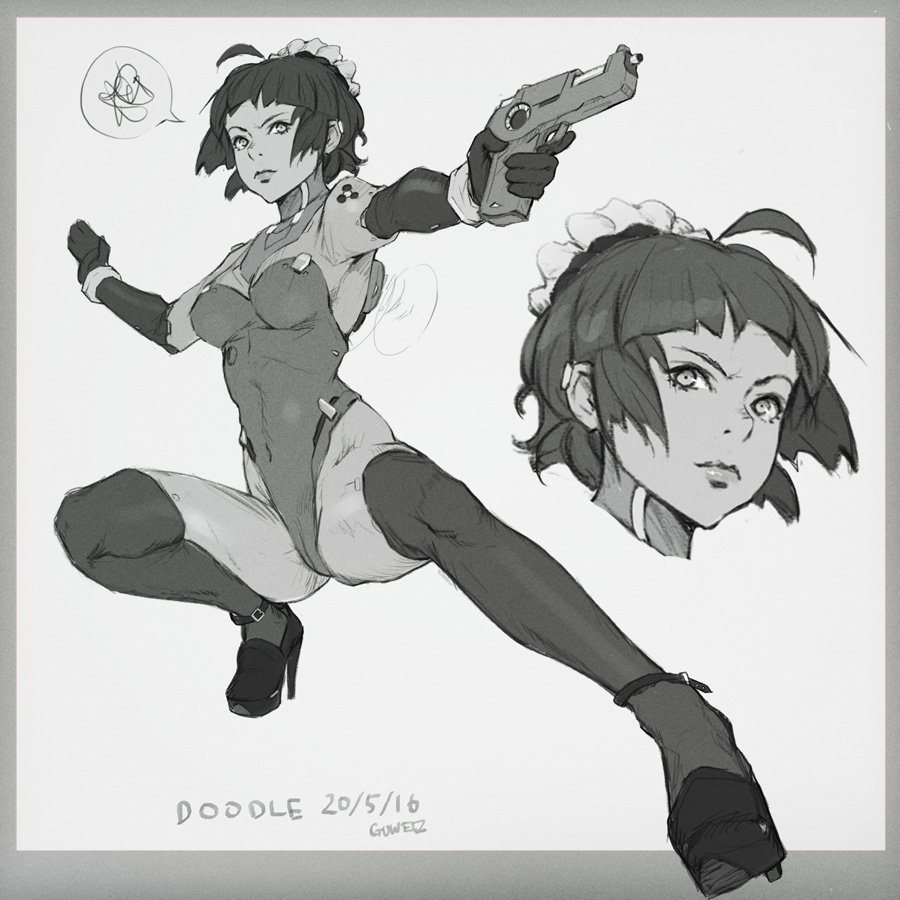 Study and doodle~? 
