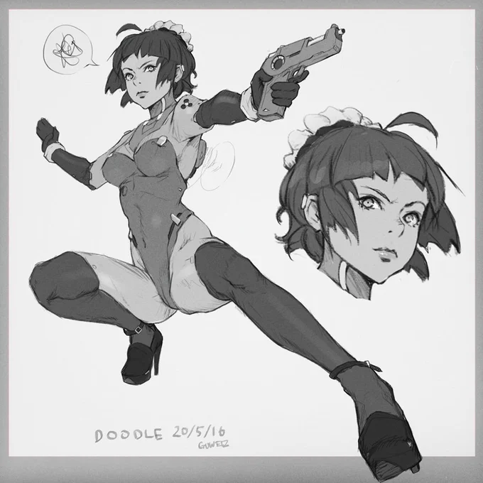 Study and doodle~? 