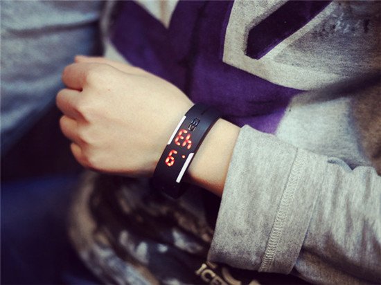 heroelectronics's tweet image. Candy Led Touch Sport Wristband