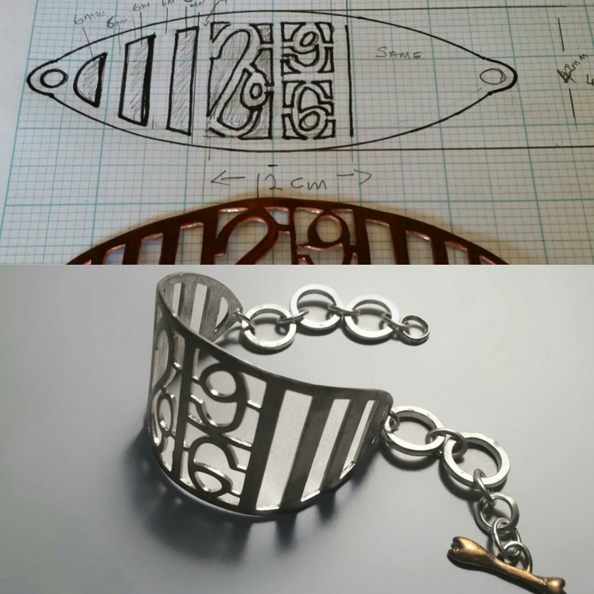 The design process of our Grace Centenary Cuff and the finished piece.
#Terriblebeauty #ireland100