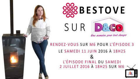 <a href="/Bestove/">BESTOVE</a> bientôt sur #M6 pour l'#émission #D&amp;CO, une semaine pour tout changer!