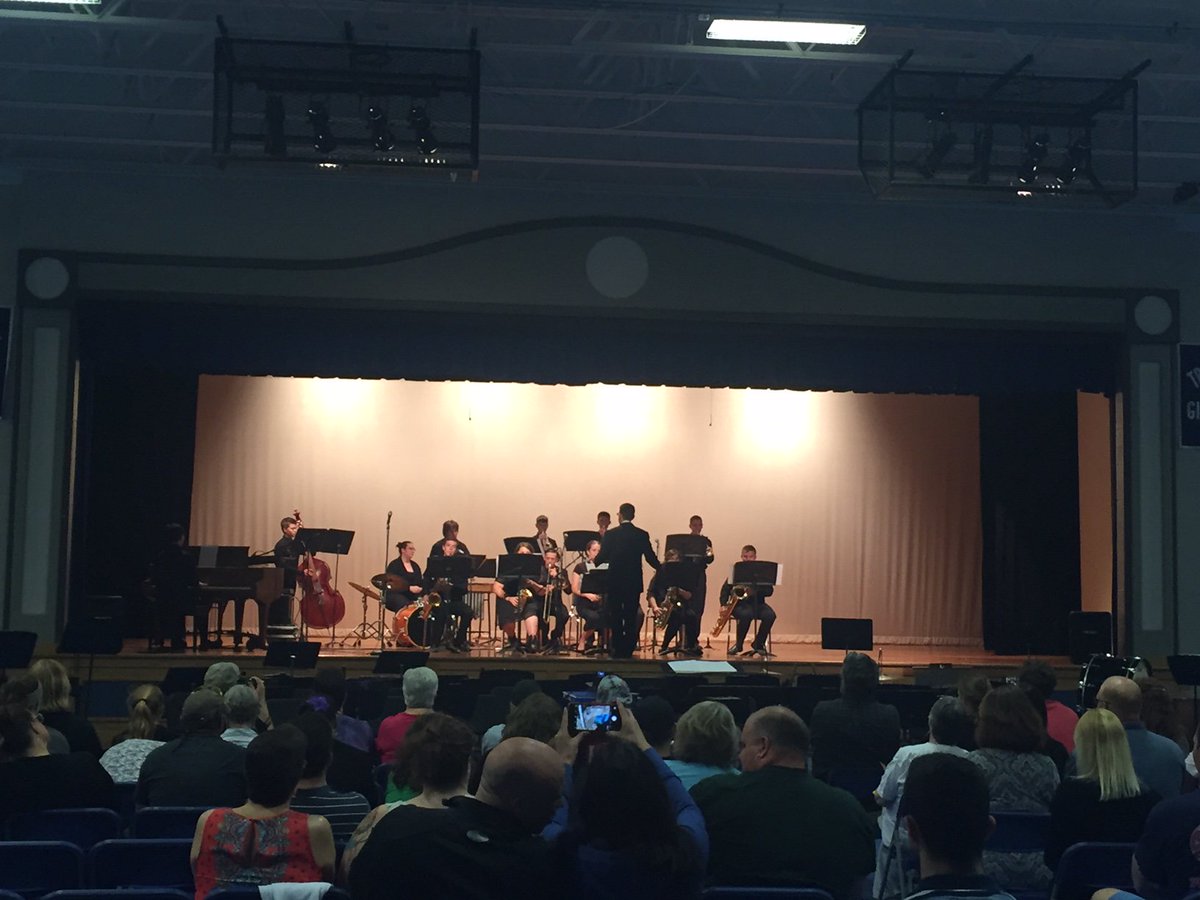 EppingHighNH's tweet image. Mr. Freed &amp;amp; Mr. Ludwig rocked with the Band and Chorus last night!!