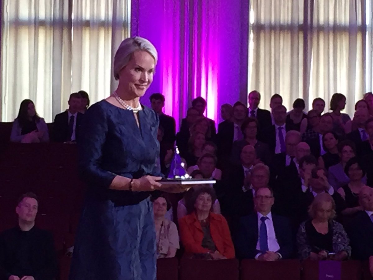 HiLIFE_helsinki's tweet photo. Millenium Prize 2016 laureate Frances Arnold: nature is the best engineer #milleniumprize https://t.co/UMFTDwymfd