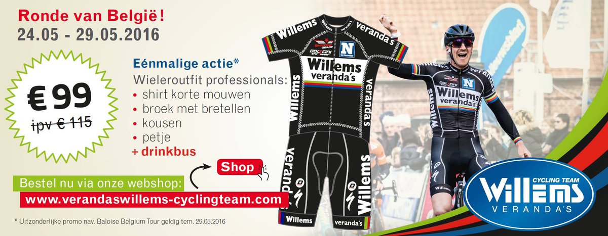 Oud_Account_WIL's tweet photo. Wil je er net zo snel uitzien als onze renners? Dan is dit je kans! #belgiumtour https://t.co/qh0yY9xrrN
