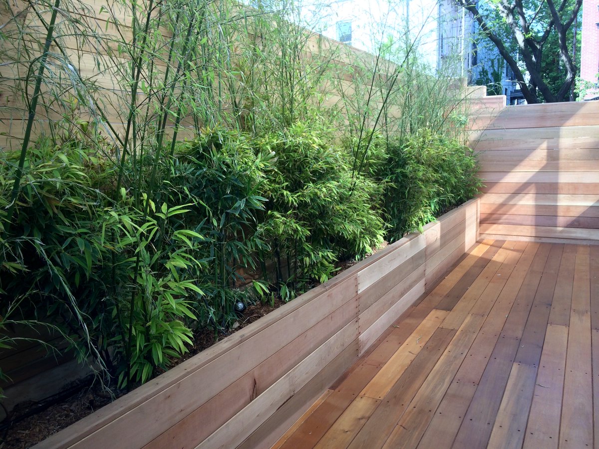 We've been creating #cedar wonderlands this year. Check out bit.ly/25jCgegto  for other #decking options