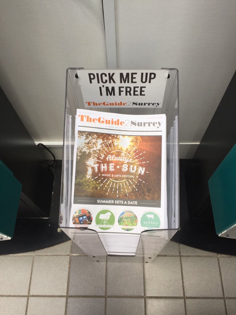 TG2Surrey's tweet photo. #Guide2Surrey back in @GfdSpectrum get yours quickly before they all go again https://t.co/iuEJwDVP4U