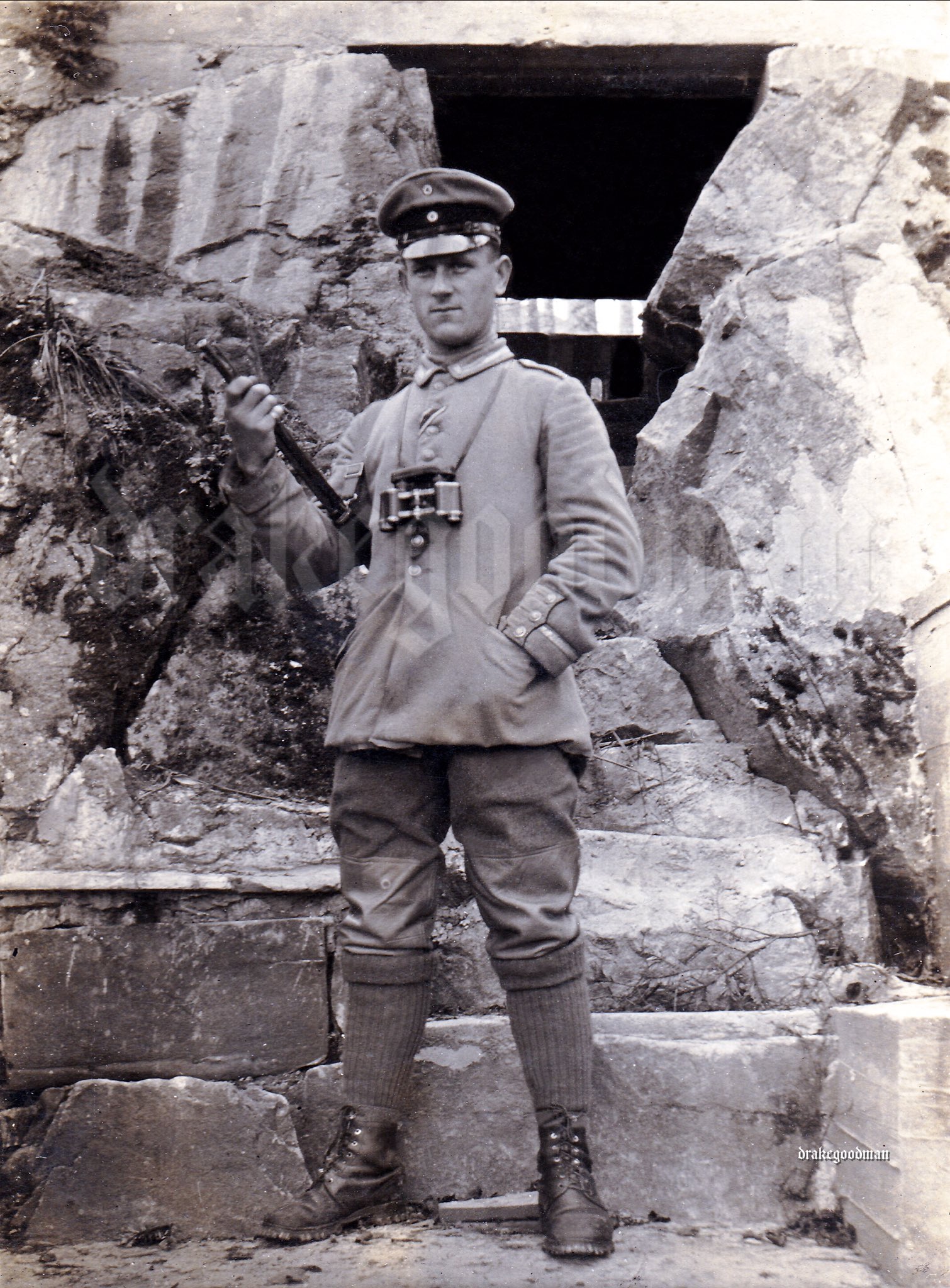 Ｗ帝政ドイツ軍＊１９１６年＊プロイセン野戦砲兵射撃学校コーヒースプーン（実物） W帝政ドイツ軍＊1916年＊プロイセン野戦砲兵射撃学校