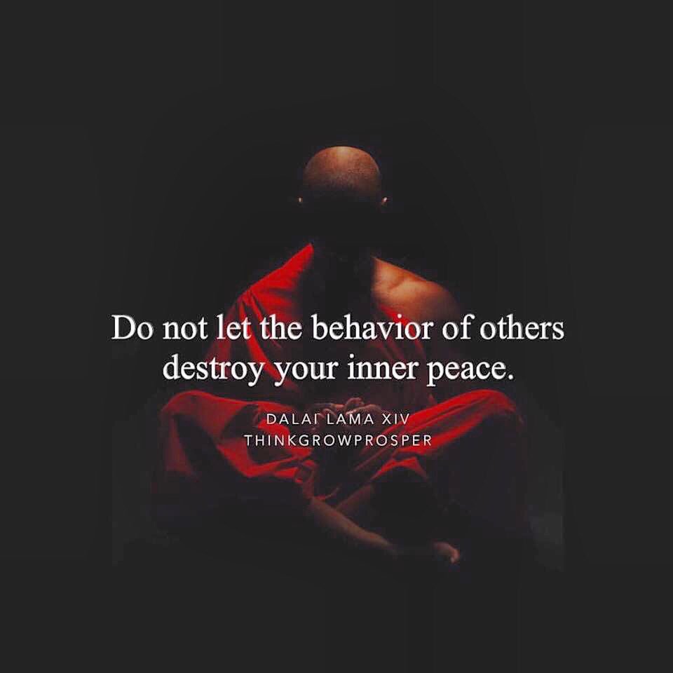 ElitePilatesP's tweet photo. Do not let the behaviour of others destroy your inner peace. 
- Dalai Lama

#elitepilatesplus #qotd https://t.co/uQZQGp0aUI