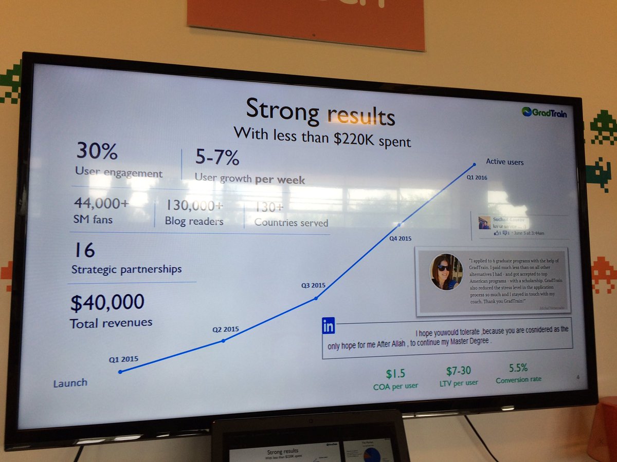 McMissir's tweet photo. @gradtraininfo la start up israélienne qui aide les étudiants a partir a l'étranger #siftech #LEXSN #edtech https://t.co/77CLTVbuv9