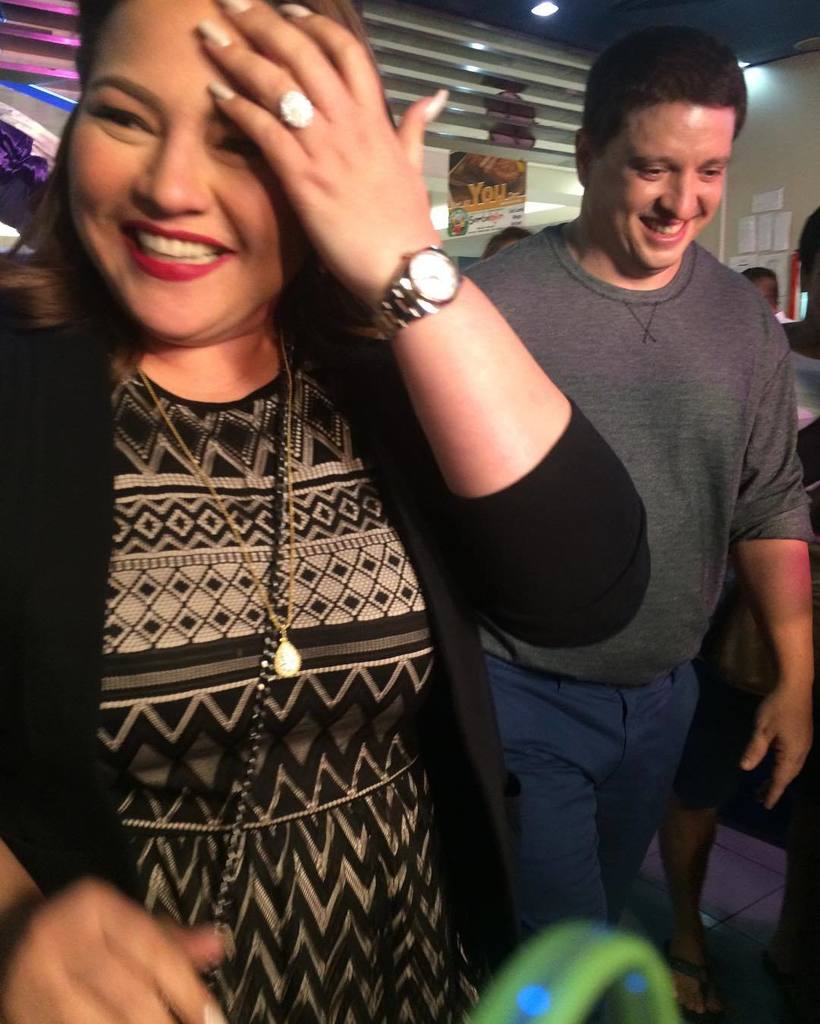 StarCinema's tweet photo. Karla Estrada and Jose Garcia are here on a "date night!" #LoveMeTomorrowWorldPremiere #LoveMeTomorrow https://t.co/JwLMWxaOfH