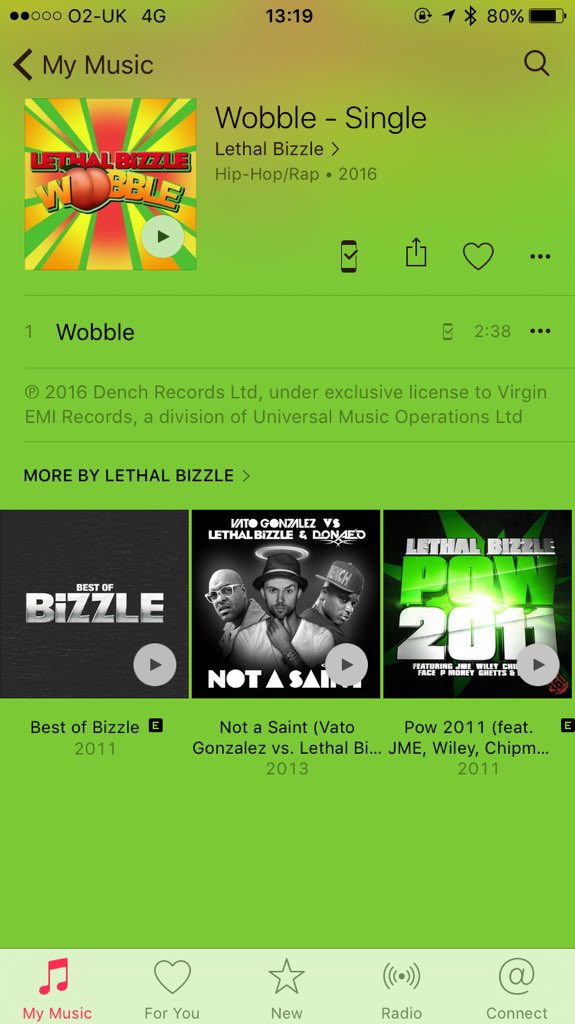 Michaellong180's tweet photo. Banger of a tune. Get this going in maga next week #WobbleNipples @LethalBizzle https://t.co/te44gbJSbr