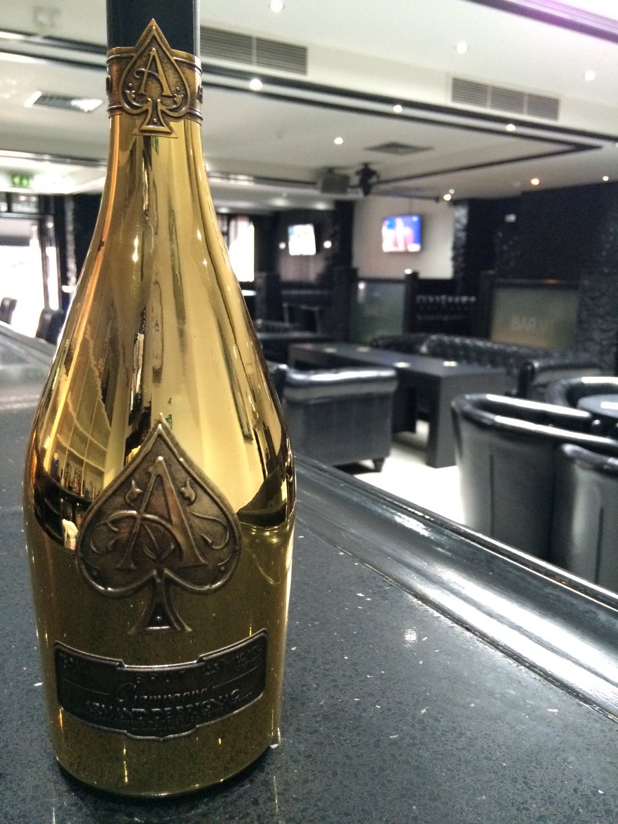 Bar101Ruislip's tweet photo. Come down and enjoy a bottle of @ArmandDeBrignac at #Bar101Ruislip this afternoon! ♠️♠️♠️ https://t.co/awb6mZLFGs
