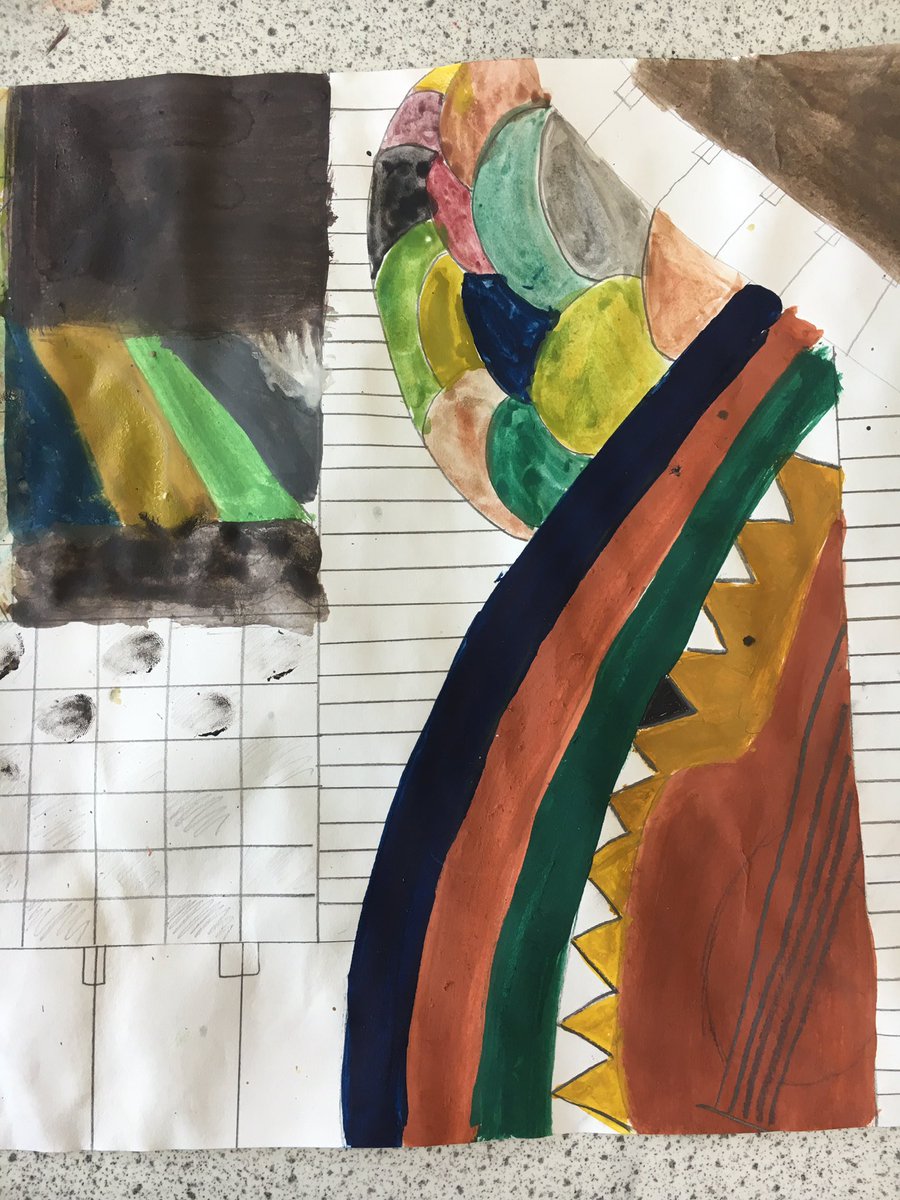 artsatsarum's tweet photo. Some beautiful Kandinksy pieces of work evolving from @SarumAcademy year 7 pupils https://t.co/3SLO1XbPBT