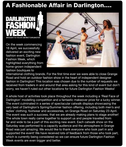 Darlington BID tweet media