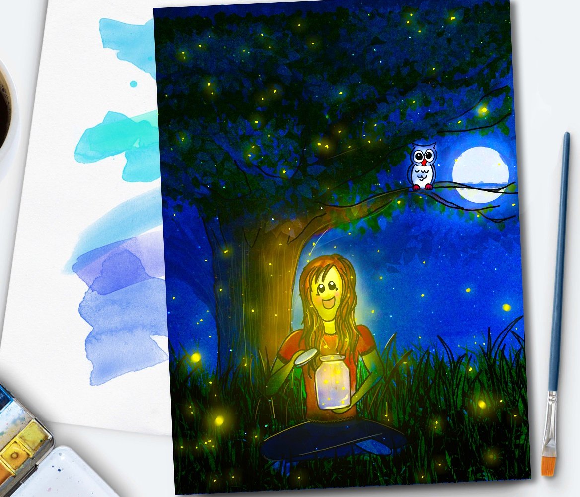 ArtworkDaily_'s tweet photo. ten million fireflies
Lit up the world as I fell asleep
Let's Glow like #Fireflies!#illustration #sketch#lovedrawing https://t.co/VChqTsQ5wW