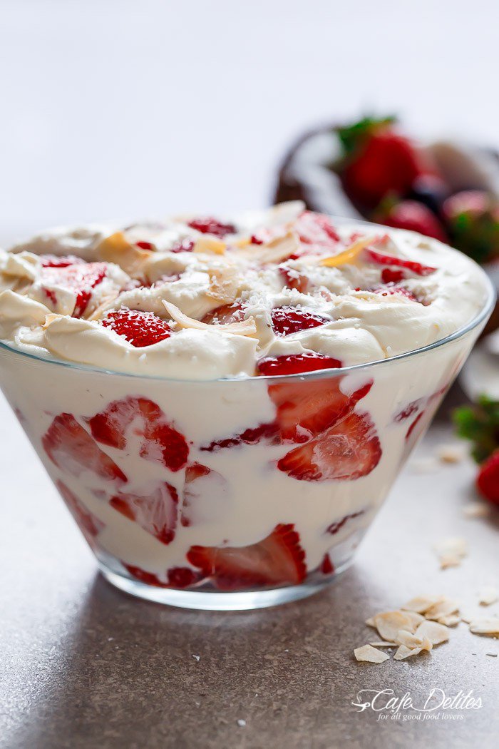 FlaStrawberries's tweet photo. #Strawberry Coconut Cheesecake Salad by @KarinaCarrel... https://t.co/6oX0z8MqDG #MemorialDayWeekend https://t.co/dLsuq7tnKK