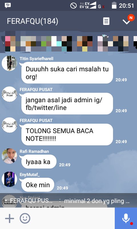 Teguran bagi saya dan yg lain, mohon maaf kalau ada yg tdk berkenang saat saya jadi admin, mulai saat ini tutup akun