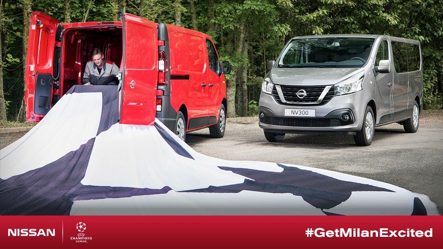 Teidän nimillänne varustettu #UCLfinal –lippu on valmis. Täältä tullaan, Milano! #TakeMeToMilan