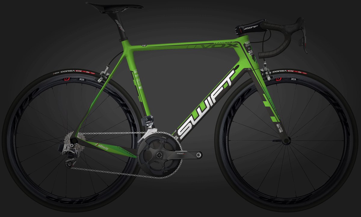 swiftcarbon's tweet photo. The #SwiftCarbon #CAROCAP Edition #UltravoxTi. Commemorating 10600km raced through Africa! https://t.co/9Szy5Qnp5j