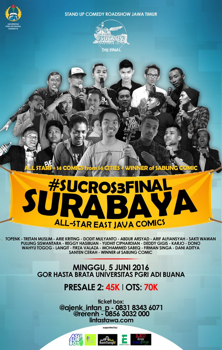 Handshout_'s tweet photo. Udah beli belom? #SUCROS3SBY https://t.co/NWJzhODhvr