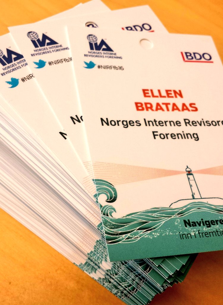 IIA_Norge's tweet photo. 😍 the design. Navnkortet er klart og venter på deg 30.mai! #NIRFfb16 https://t.co/OvvRcIZZcU