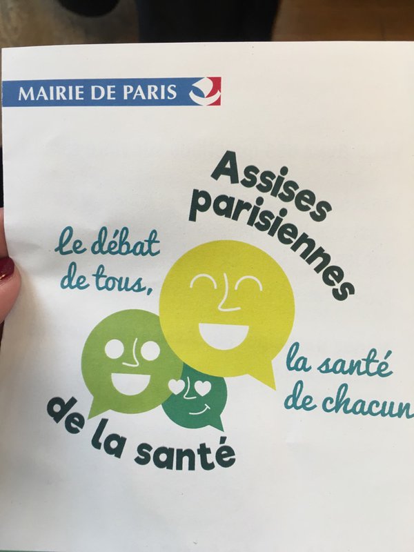 La #Santé, c'est l'affaire de tous 😊 Venez débattre aux Assises parisiennes de la Santé.

👍 ow.ly/wqnf300wfF7