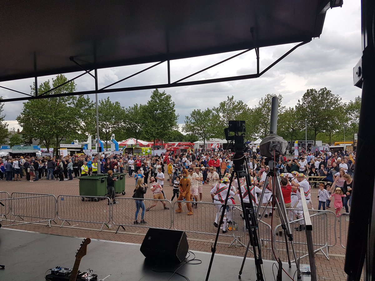 Great weekend playing at Twickenham! Thanks to Neil for the sound. We had a great day!  #TwickenhamSevens #live