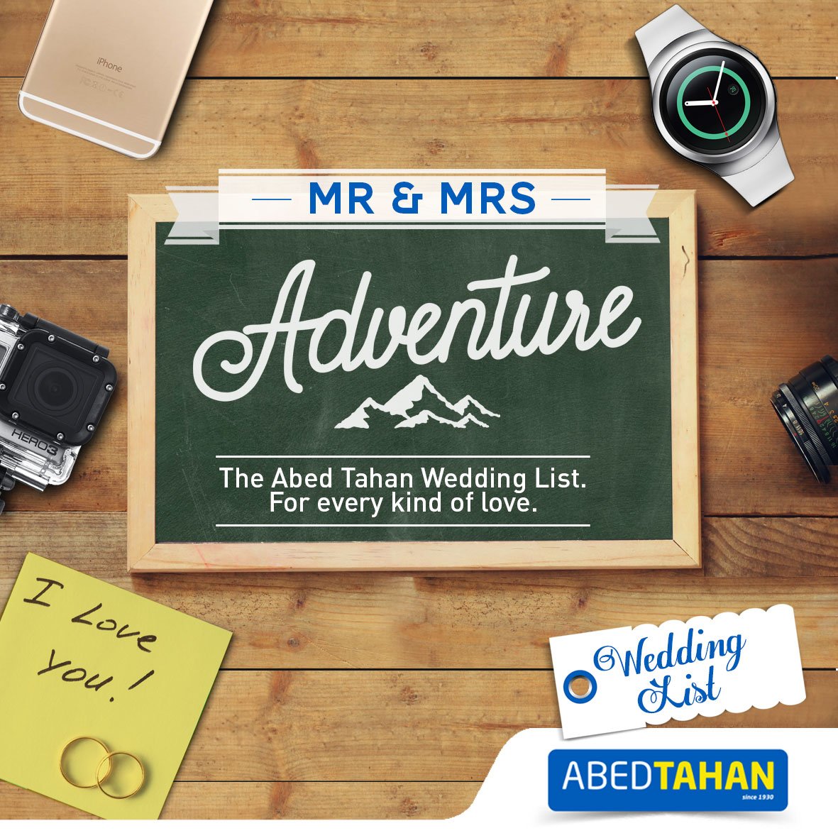 Abed_Tahan's tweet photo. Because going on an adventure takes a lot of time our new Wedding List has got you covered. https://t.co/1gbBGjbwhl