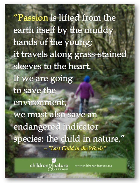 Want your city to be the best for kids/nature? Here are ten goals that can be measured. childrenandnature.org/2015/11/23/10-…