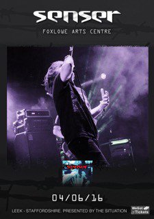 <a href="/senserband/">Senser</a> live with <a href="/SituationEvents/">The Situation</a> <a href="/FoxloweArts/">Foxlowe Arts Centre</a> sat jun 4th...support from  <a href="/wearejubjub/">jub jub</a> <a href="/vertigofish/">VERTIGO FISH</a> £12.