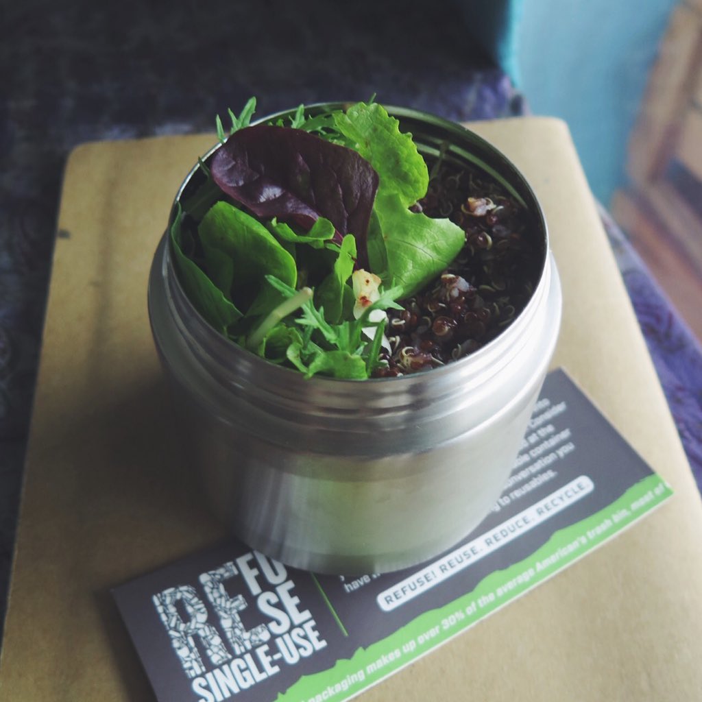 Almuerzo de una clienta feliz en su pote Sustentable <a href="/KleanKanteen_CL/">kleankanteen_CL</a> encuéntralo en nuestra tienda! Rumboverde.cl