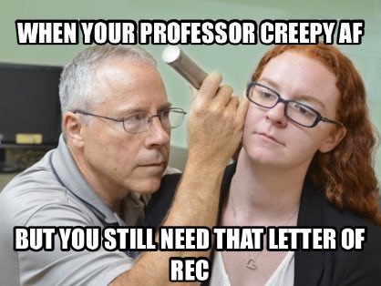 SLPeepThis's tweet photo. What is happening here? 🤔 #audiology #creepy #asha #letterofrec #professors @ASHAWeb https://t.co/jmSFDFrJOv