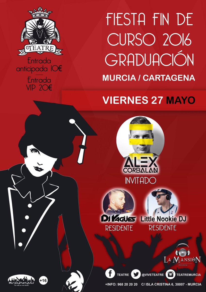 ¡AVISO IMPORTANTE! #comunicado #graduaciones #Mayo #murcia
