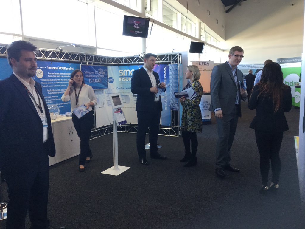 SmartInsUK's tweet photo. Come chat about our solutions for regulated and non-regulated dealers,in partnership with Insurethat #CDX16 https://t.co/U7kyEzSFGJ