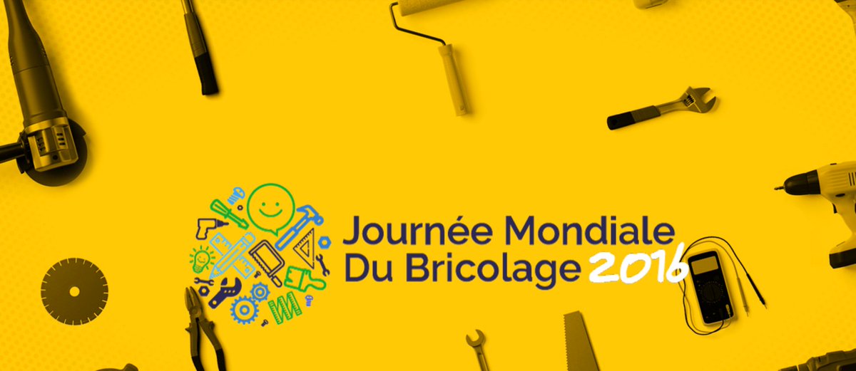 MonAtelierVille's tweet photo. Hey ! Savez-vous qu'aujourd'hui c'est la Journée mondiale du #bricolage https://t.co/Yykw4kOlgO #JmdBricolage #DIY https://t.co/Z3mC93VK3S