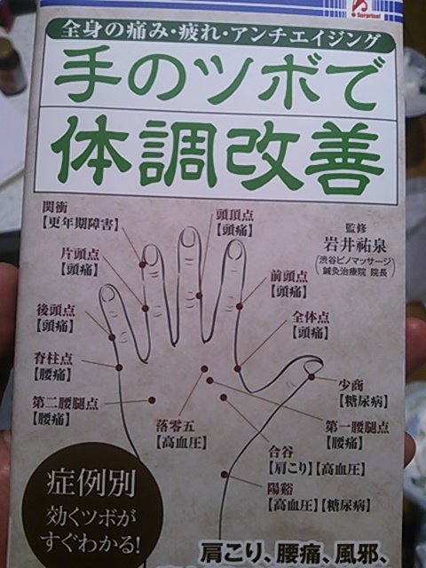 手のツボ 手のツボ