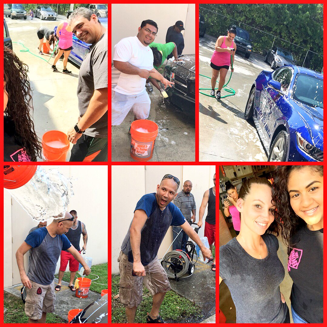 Store Leaders Car Wash for Associates💦💪🏼❤️ our way of saying #Thankyou #VOAcommittee great event #SegundoandTeam ☀️