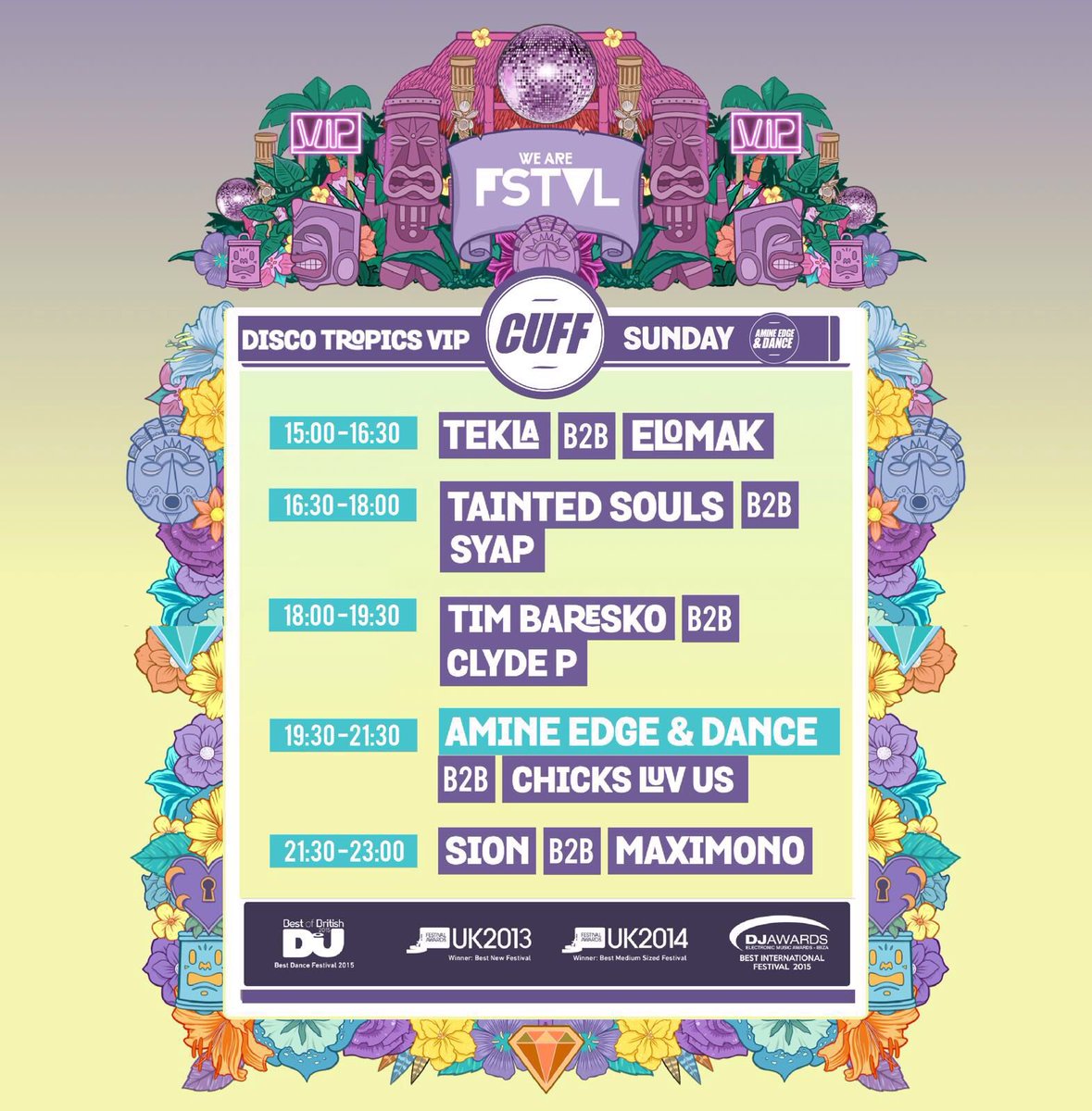 This Sunday! Who is in ??? <a href="/thisiscuff/">CUFF</a> stage at <a href="/wearefstvl/">wearefstvl</a>