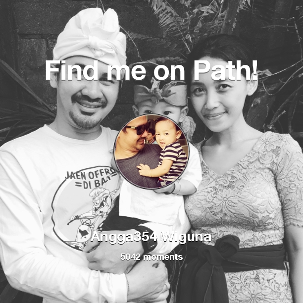 Find me on #Path now! Go to path.com/profile/1O5KxB