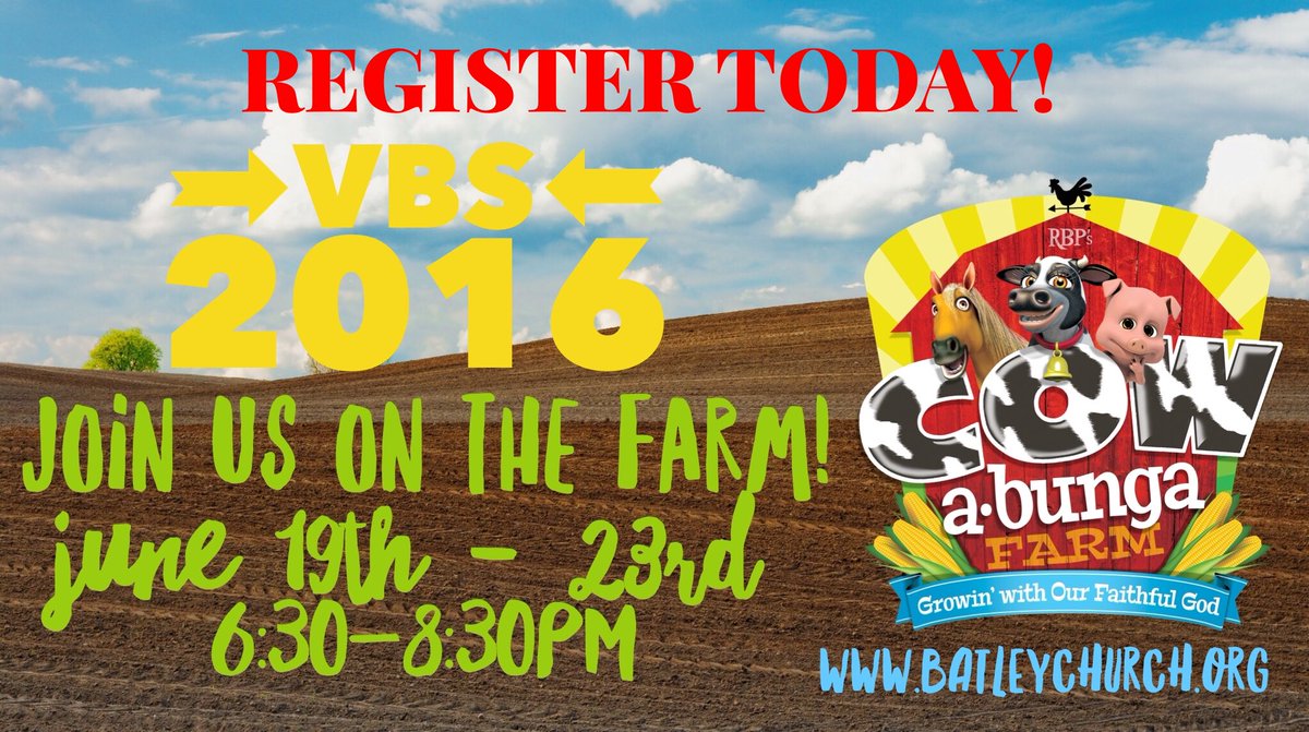 BatleyBaptist1's tweet photo. Register your Child today for VBS 2016! https://t.co/aE9801AlTT https://t.co/FAAS9aHsHX