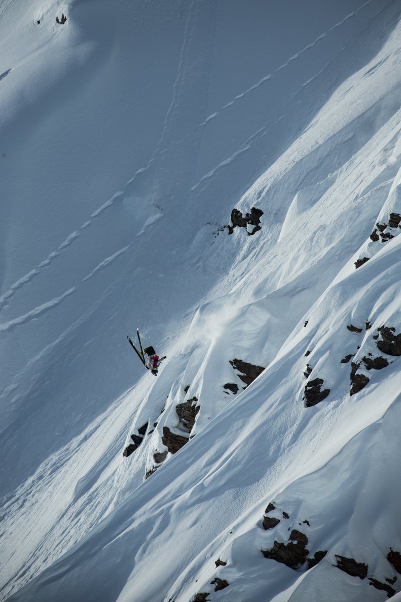 FreerideWTour's tweet photo. Another day, another #FWT stop, another backflip... favorite trick of @julien_lopez  !
Haines, Alaska - © @Domdaher https://t.co/uPf2efS6Qp