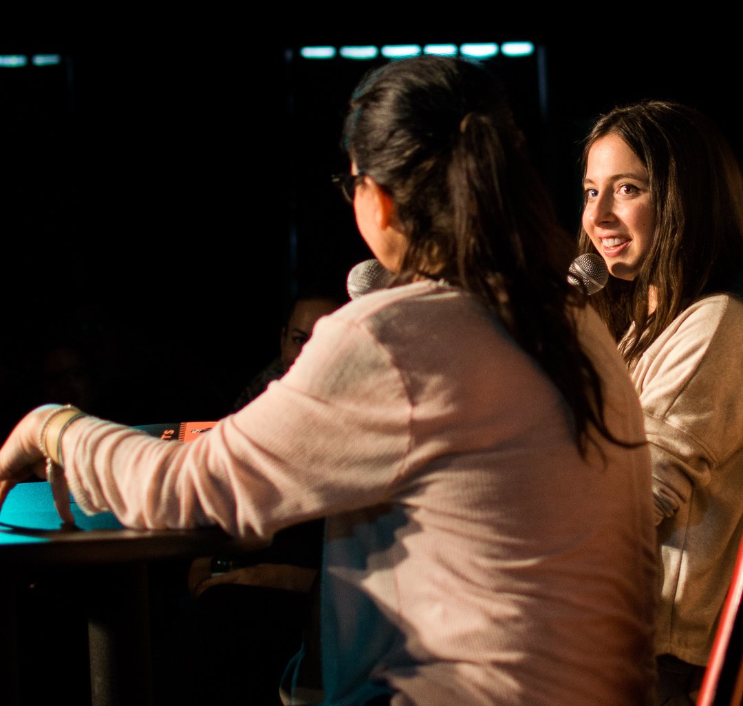 EricDockter's tweet photo. Nearing the end of Weird Adults at #LCF15. @LimestoneFest @littleesther https://t.co/Gk8uaq4Oy8