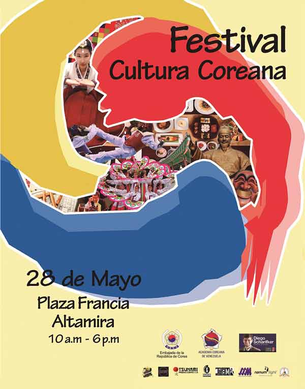 Recomendao's tweet photo. La @AcademiaCoreana de Vzla invita al 1er #FestivalDeCulturaCoreana Sábado #28Mayo desde las 10AM #PlazaAltamira https://t.co/fya0q52lSL