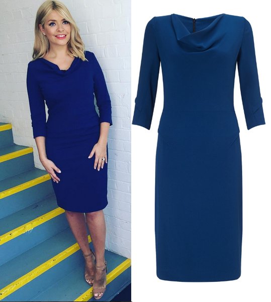 Do you love this <a href="/TheFoldLondon/">The Fold London</a> dress on  <a href="/hollywills/">Holly Willoughby</a> as much as we do 
bit.ly/22nd80Y  #fblogger