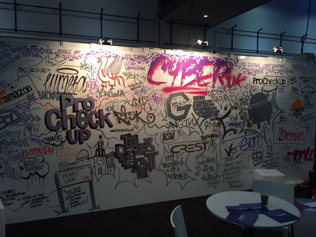 itsallaboutmark's tweet photo. #cyberuk #procheckup https://t.co/kvaV79ge4Y